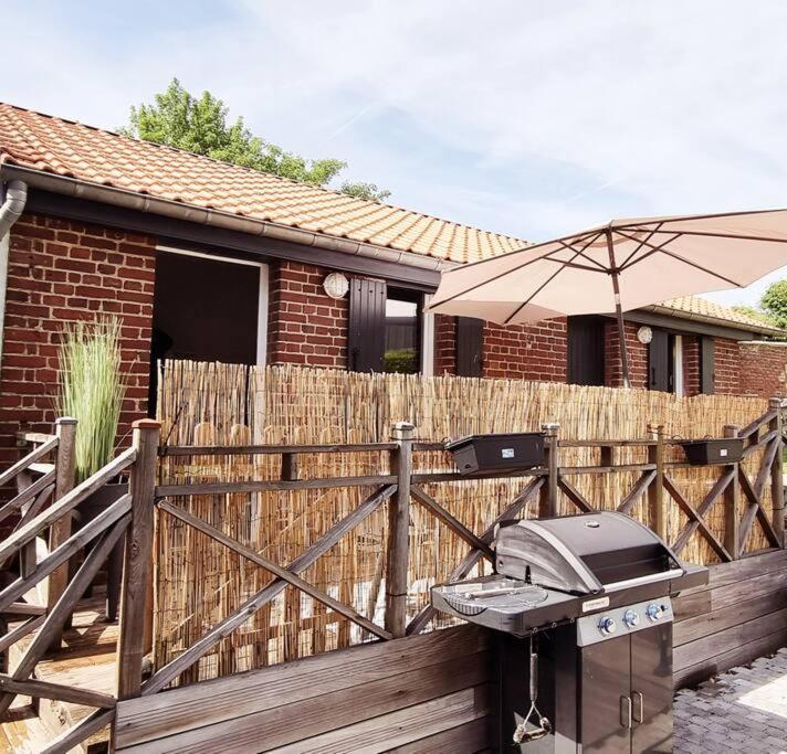 Studio Independant Avec Terrasse Vue Jardin Beauchamps  Bagian luar foto